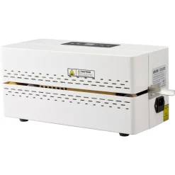 VEVOR Continuous Sealing Machine, 0.32-0.47 in Seal Width, Automatic Continuous Band Sealer with Digital Temperature Control, Automatic Shutdown, Heat Sealing Machine for 0.002-0.0.008 in Plastic Bags