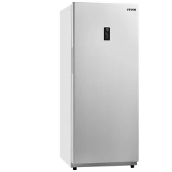 VEVOR Convertible Freezer/Refrigerator, 20.2 Cu.Ft Frost Free Upright Freezer with Temp Control Panel, Door Open too Long Alarm, Adjustable Shelves and LED, Standing Fridge for Kitchen, Office, Garage