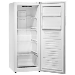 VEVOR Convertible Freezer/Refrigerator, 11 Cu.Ft Frost Free Upright Freezer with Temp Control Panel, Reversible Door, Adjustable Glass Shelves and LED, Standing Fridge for Kitchen, Office, Garage