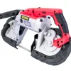 VEVOR Corded Band Saw, 5-Inch Cut Capacity, Variable Speed, Handheld, 10A Motor, for Metal, Wood, Tubing, Pipes, Rebar, Plastic