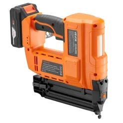 VEVOR Cordless Brad Nailer, 18 Gauge, 20V Battery Powered Nail Gun, with 500 pcs Nails, 2.0 Ah Li-ion Battery and Charger, Adjustable Nailing Depth, for Home Improvement, Woodworking, DIY Project
