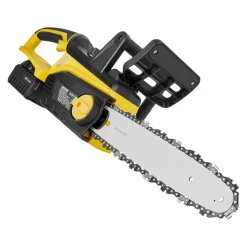 VEVOR Cordless Chainsaw, 20V 12-Inch Brushless Chainsaw Battery Powered, 4.0Ah Battery and Rapid Charger Included, Handheld Electric Chain Saw for Tree Felling, Wood Cutting, Pruning, and Trimming