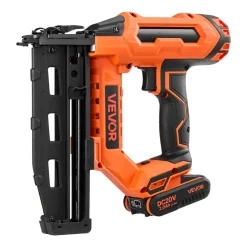 VEVOR Cordless Finish Nailer 20V 16GA Straight Cordless Nailer with Battery, Drives 1-1/4