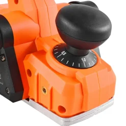 VEVOR Cordless Handheld Planer, 3-1/4-Inch Cut Width, 15000 RPM Electric Hand Wood Planer with Brushless Motor, Adjustable Cut Depth for Woodworking, Compatible with VEVOR 18V Battery (Bare Tool Only)