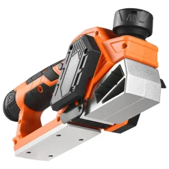 VEVOR Cordless Handheld Planer, 2-1/5-Inch Cut Width, 14500 RPM Electric Hand Wood Planer with 2 Ah 12V Lithium Battery, Brushless Motor, Adjustable Cut Depth, 2 Blades, for Woodworking Wood Chamfer