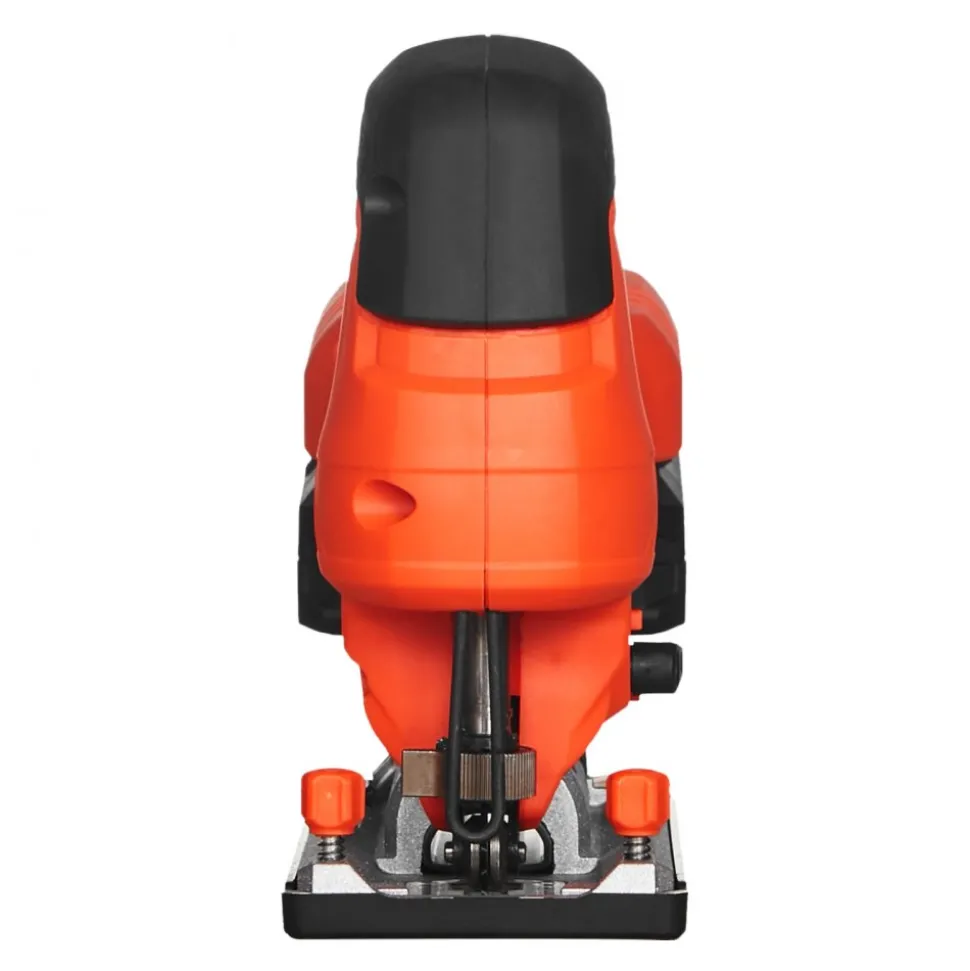 VEVOR Cordless Jig Saw, 20 V Brushless Motor, 3500 SPM Blade Speed, Cordless Jigsaw with 6 pcs Blades, LED Light, 6 Variable Speed, 0- 45° Bevel Cuts, 4 Orbital Settings for Straight/Circle Cutting