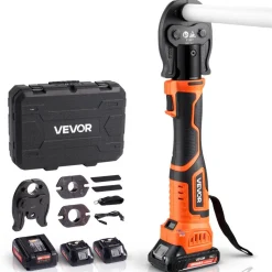 VEVOR Cordless Mini Press Tool, 18V Electric Pipe Crimping Tool for 1/2
