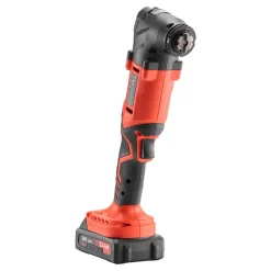 VEVOR Cordless Oscillating Tool, 20V Oscillating Multi Tool Kit with 6 Variable Speeds 8500 - 17000 OPM, 3.2° Oscillation Angle, 2.0Ah Battery Pack & Charger, 12PCS Saw Accessories & LED Work Light