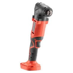 VEVOR Cordless Oscillating Tool, 20V Multitool Oscillating Tool with 6 Variable Speeds 8500 - 17000 OPM, 3.2° Oscillating Angle, 8PCS Saw Accessories & LED Work Light (Battery Pack Not Included)