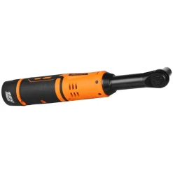 VEVOR Cordless Ratchet Wrench, 3/8 inch Drive, 230 RPM, up to 88 ft-lbs of Torque, Battery Powered Electric Ratchet Wrench Set with Two 2.0Ah Batteries, Charger, Sockets, Adaptors and Cloth Bag