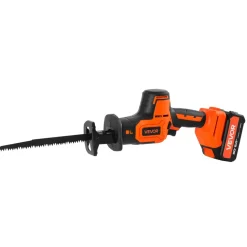 VEVOR Cordless Reciprocating Saw, 20 V, 3000 SPM Variable Speed, 1 inch Stroke Length, Electric Reciprocating Saw with Battery, Charger, 8 Blades, and Carrying Bag, for Wood, Metal and Plastic Cutting