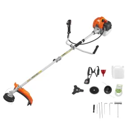 VEVOR Cordless String Trimmer, 52 cc 2-Stroke, Gas Powered Weed Wacker, 17