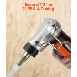 VEVOR Cordless Tube Expander, 20V Max Electric Tubing Expansion Tool for 1/2