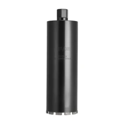 VEVOR Core Drill Bit, 5 inch Diameter, 14 inch Drilling Depth, 1-1/4 in-7 Internal Thread, High-Precision Welding Technology, Wet Diamond Core Bit for Reinforced Concrete, Red Bricks, and Masonry