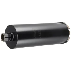 VEVOR Core Drill Bit, 5 inch Diameter, 14 inch Drilling Depth, 1-1/4 in-7 Internal Thread, High-Precision Welding Technology, Wet Diamond Core Bit for Reinforced Concrete, Red Bricks, and Masonry