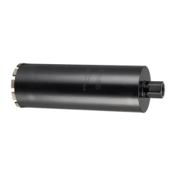 VEVOR Core Drill Bit, 5 inch Diameter, 14 inch Drilling Depth, 1-1/4 in-7 Internal Thread, High-Precision Welding Technology, Wet Diamond Core Bit for Reinforced Concrete, Red Bricks, and Masonry