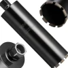 VEVOR Core Drill Bit, 4-1/2 inch Diameter, 14 inch Drilling Depth, 1-1/4 in-7 Internal Thread, High-Precision Welding Technology, Wet Diamond Core Bit for Reinforced Concrete, Bricks, and Masonry