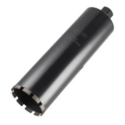 VEVOR Core Drill Bit, 4-1/2 inch Diameter, 14 inch Drilling Depth, 1-1/4 in-7 Internal Thread, High-Precision Welding Technology, Wet Diamond Core Bit for Reinforced Concrete, Bricks, and Masonry
