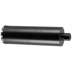 VEVOR Core Drill Bit, 4-1/2 inch Diameter, 14 inch Drilling Depth, 1-1/4 in-7 Internal Thread, High-Precision Welding Technology, Wet Diamond Core Bit for Reinforced Concrete, Bricks, and Masonry