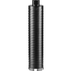 VEVOR Core Drill Bit, 2.5" Wet/Dry Diamond Core Drill Bits for Brick and Block, Concrete Core Drill Bit with Pilot Bit Adapter and Saw Blade, 9.5" Drilling Depth, 5/8"-11 Inner Thread, Laser Welding