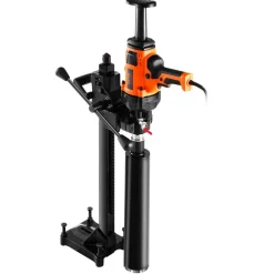 VEVOR Core Drill Machine, 0.8-6.3in Drilling Diameter Handheld Diamond Core Drill Rig with Stand and Core Drill Bit, 2000W Rugged Concrete Core Drill, Wet and Dry Use, For Concrete, Brick, Marble