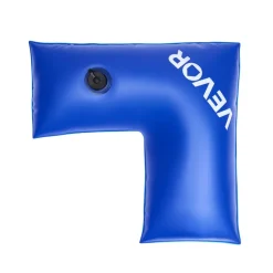 VEVOR Corner Pool Water Tubes, 4 Pack 22.4 x 22.2 in, Corner Winter Water Bags with Leakproof Screw Cap, 0.4mm Heavy Duty PVC, Cold-Resistant Weights for Inground Swimming Pool Covers