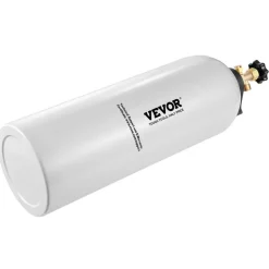 VEVOR CO2 Tank, 20 lbs New Aluminum Alloy Cylinder, CO2 Air Tank with Light Spray Coating, CGA320 Valve, Handle & Purple Copper Siphon, DOT Approved Cylinder for Draft Beer Dispensing and Soda Maker