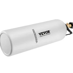 VEVOR CO2 Tank, 10 lbs New Aluminum Alloy Cylinder, CO2 Air Tank with Light Spray Coating, CGA320 Valve, Handle & Adjustable Pressure, DOT Approved Cylinder for Draft Beer Dispensing and Soda Maker