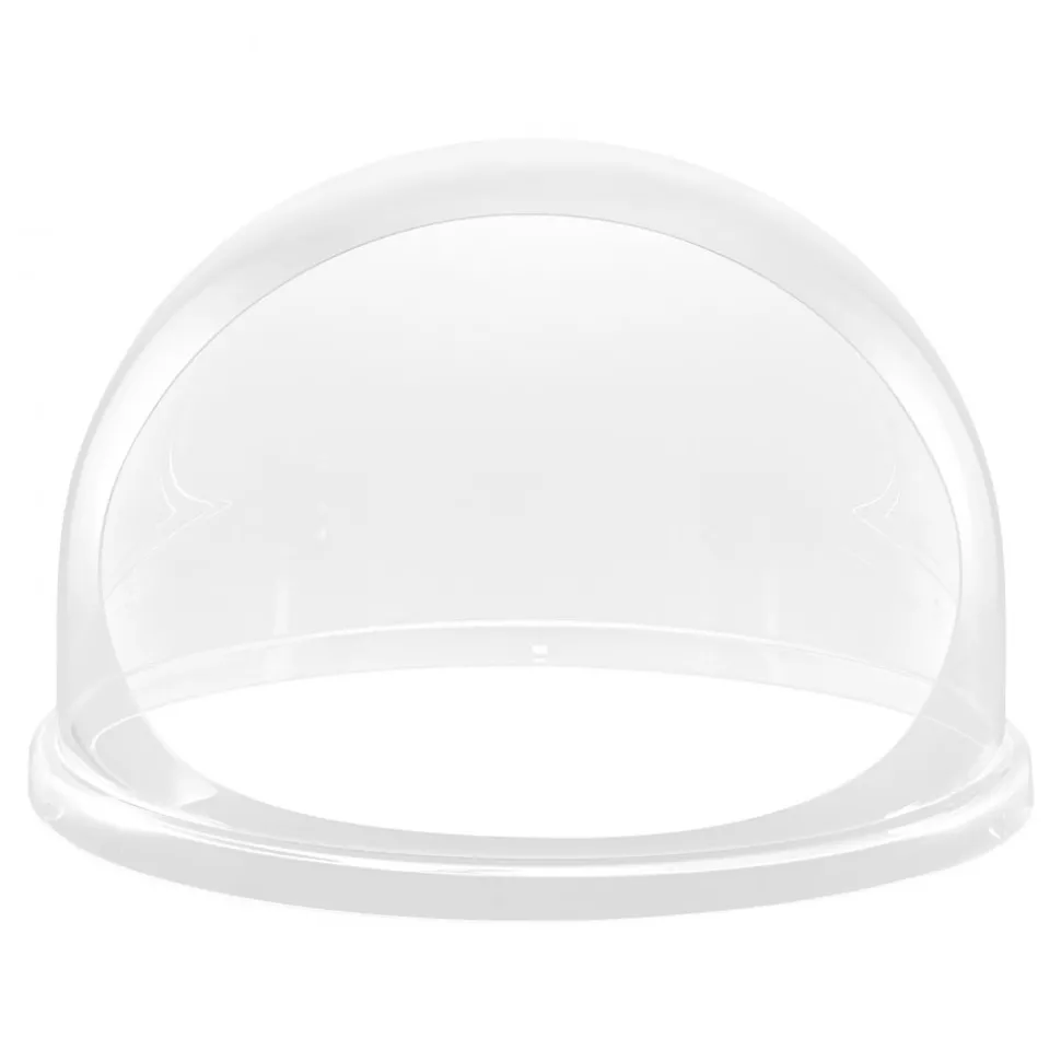 VEVOR Cotton Candy Machine Cover, Transparent Acrylic Dome Bubble Shield, Cotton Candy Machine Bubble Shield Compatible with 20.5in Cottons Candies Machines Bowl for Party, Shops, Bottom Groove Design