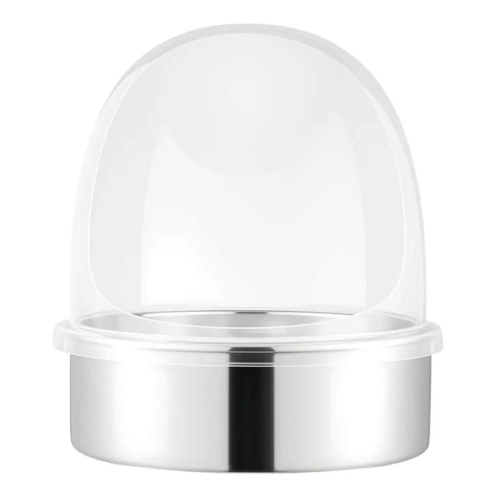 VEVOR Cotton Candy Machine Cover, Transparent Acrylic Dome Bubble Shield, Cotton Candy Machine Bubble Shield Compatible with 15inch Cottons Candies Machines Bowl for Party, Shops, Bottom Groove Design