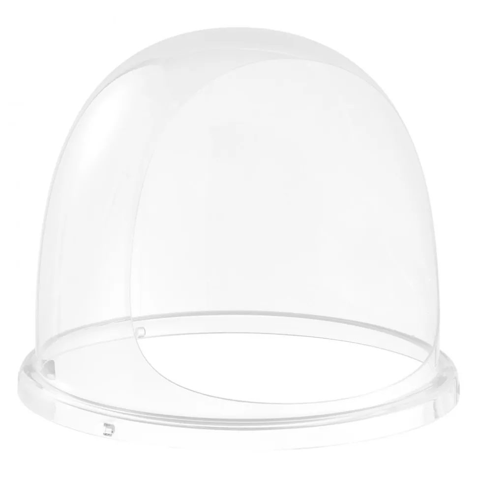 VEVOR Cotton Candy Machine Cover, Transparent Acrylic Dome Bubble Shield, Cotton Candy Machine Bubble Shield Compatible with 15inch Cottons Candies Machines Bowl for Party, Shops, Bottom Groove Design