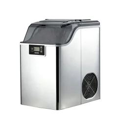 VEVOR Countertop Ice Maker, 44 lbs per Day, Self-Cleaning Portable Machine with Scoop, 4 lbs Ice-Storage Basket, Nugget Ice-Making Machine with Chewable Ices for Home, Kitchen, Office, Bar & Party