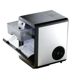 VEVOR Countertop Ice Maker, 44 lbs per Day, Self-Cleaning Portable Machine with Scoop, Drawer-Style Ice Access, Nugget Ice-Making Machine with Chewable Ices for Home, Kitchen, Office, Bar & Party