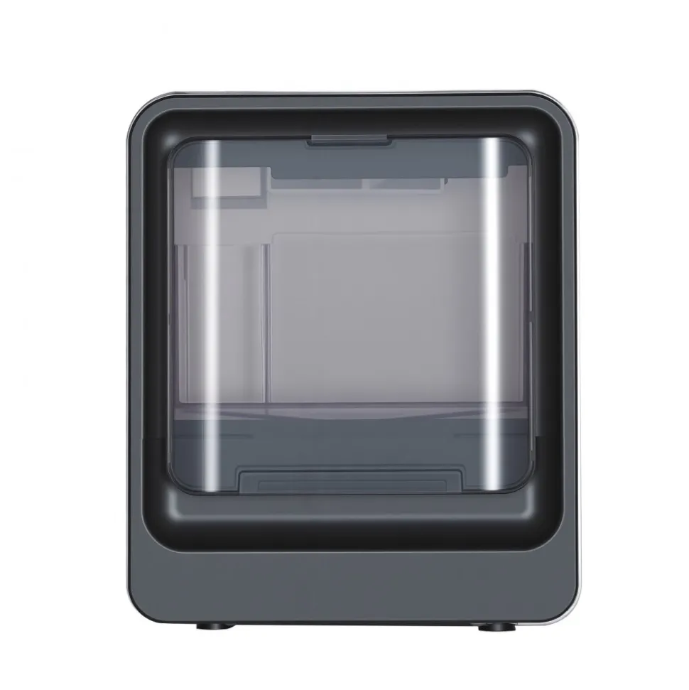 VEVOR Countertop Ice Maker, 33 lbs per Day, Self-Cleaning Portable Machine with Scoop, Drawer-Style Ice Access, Nugget Ice-Making Machine with Chewable Ices for Home, Kitchen, Office, Bar & Party