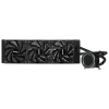 VEVOR CPU Liquid Cooler, AIO CPU Water Cooler - 3 x 120mm PWN Fans & Pump, Customizable Black PC Liquid Cooler with 2.1'' LCD Display & ARGB light, for Intel 115X/1366/2011/1700/1200, AMD AM4/AM5
