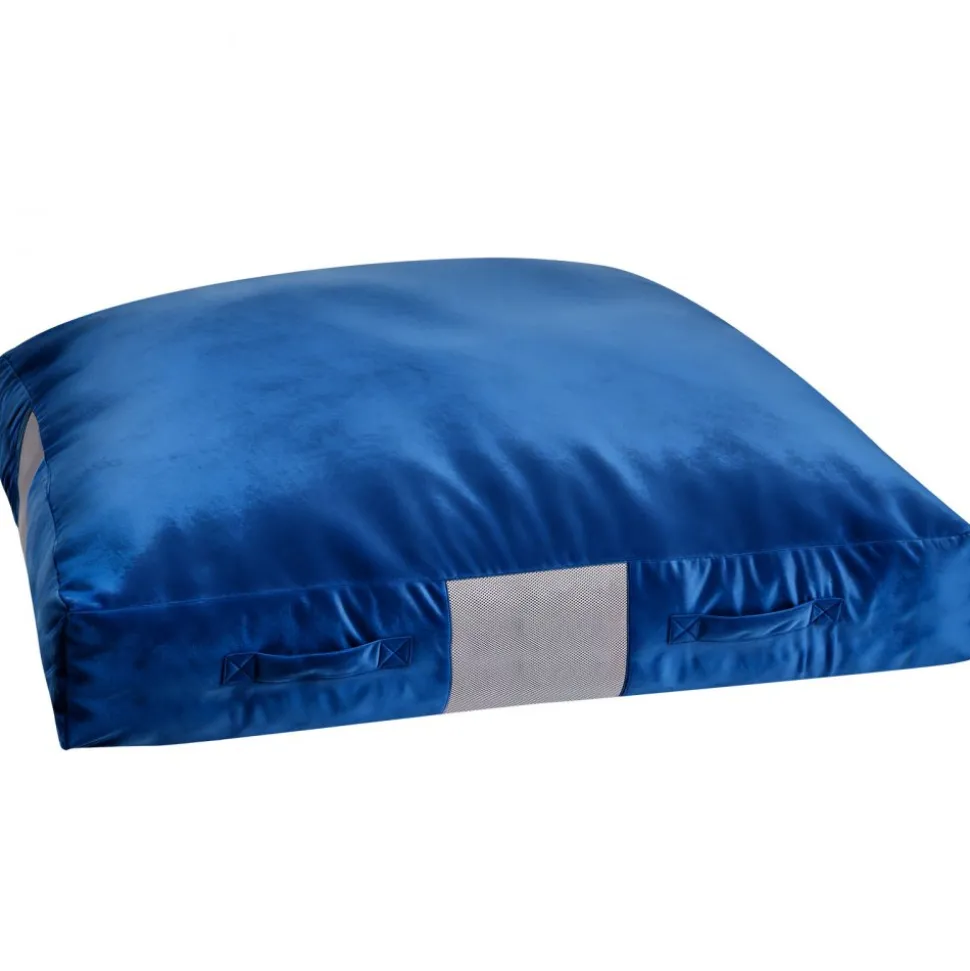 VEVOR Crash Pad, 5 x 5 ft Crash Pad for Kids Sensory with Foam Blocks and Washable Cover, Large Soft Foam Landing Zone Giant Pillow Mat, Sensory Room Equipment for Children Jumping, Relaxing & Play