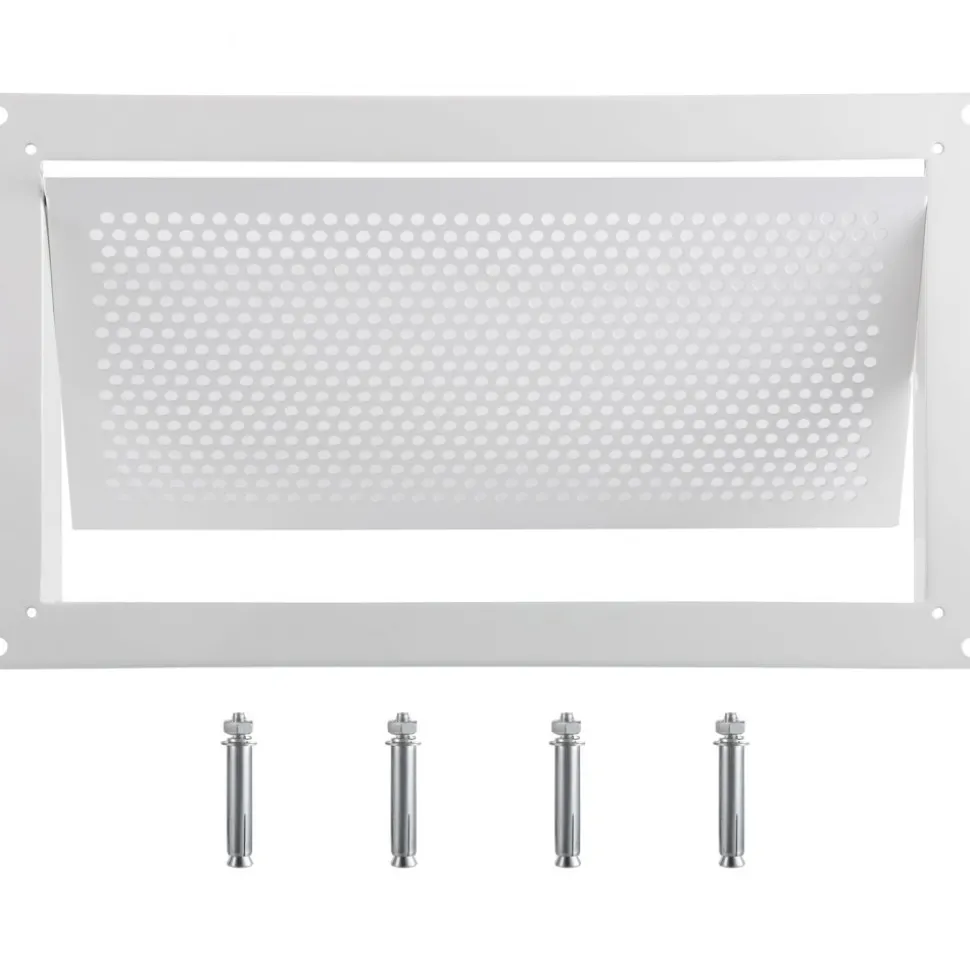 VEVOR Crawl Space Flood Vent Foundation Flood Vent 8"Height x 16"Width Wall Vent