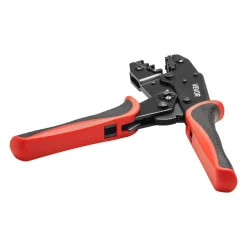 VEVOR Crimping Tool, 22-10 AWG Ratcheting Wire Crimper Tool, Labor-Saving Electrical Terminal Crimp Pliers with Clear Metric & AWG Markings, Quick Release, Adjustable Force for Multiple Terminals