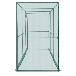 VEVOR Crop Cage, 11.6 x 3.9 x 6.3 ft Plant Protection Tent with Zippered Door, Wind-Resistant Tall Crop Cage, Easy to Install, Outdoor Raised Bed Cover, Tomato Plant Netting for Garden Patio Lawn
