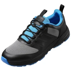 VEVOR Cross Training Shoes, W Width Sneakers US Size 8, Wide Toe Box Shoes with Arch Support & Adjustable Lace-up, Training Shoes for Running, Gymnastics, Dog Walking, and Weightlifting (Black)