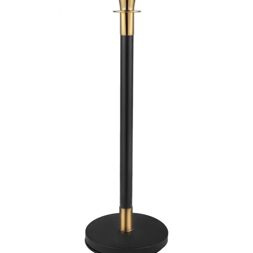 VEVOR Crowd Control Stanchion, Set of 6 Pieces Stanchion Set, Stanchion Set with 5 ft/1.5 m Black Velvet Rope, Black Crowd Control Barrier with Sturdy Concrete and Metal Base – Easy Connect Assembly