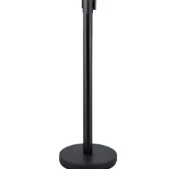 VEVOR Crowd Control Stanchion, Set of 4 Pieces Stanchion Set, Stanchion Set with 5 ft/1.5 m Red Velvet Rope, Crowd Control Barrier