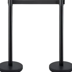 VEVOR Crowd Control Stanchions, 6-Pack Crowd Control Barriers with 3PCS 6.5FT Retractable Belt, Stanchion Posts Queue Pole for Crowd Control Barriers, Easy Assembly