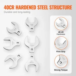 VEVOR Crowfoot Wrench Set, 1/2