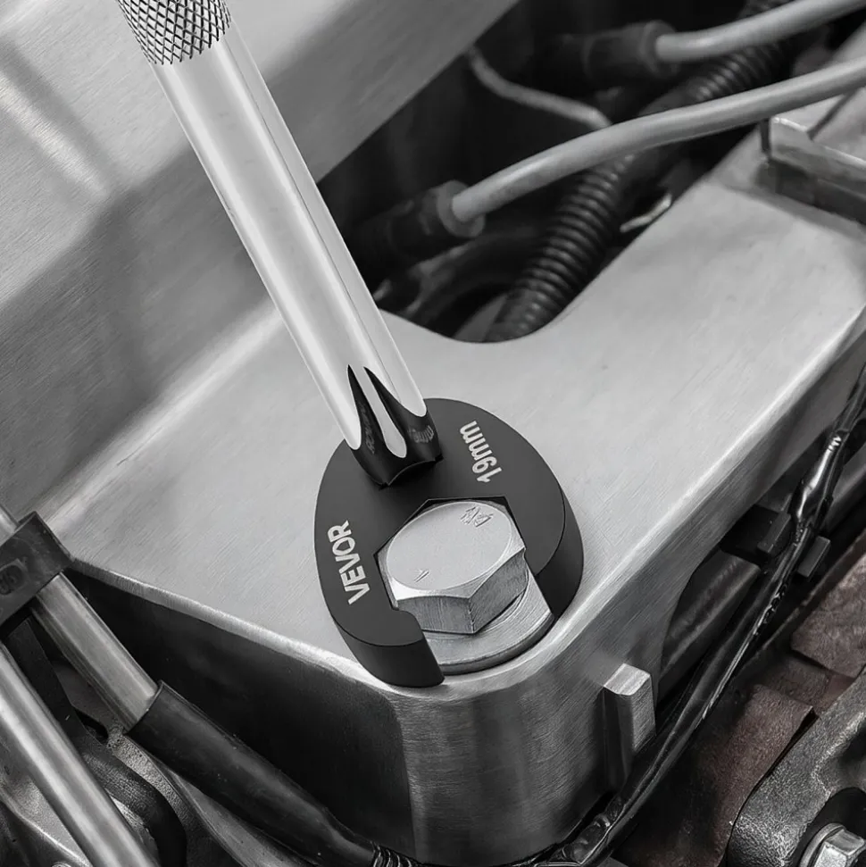 VEVOR Crowfoot Wrench Set, 3/8" Drive, 20-Piece Metric and SAE Size Flare Nut Crows Foot Wrenches, with Storage Case, Dual Size Markings on Tools and Case, for Auto Maintenance