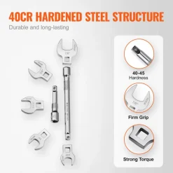 VEVOR Crowfoot Wrench Set, 3/8