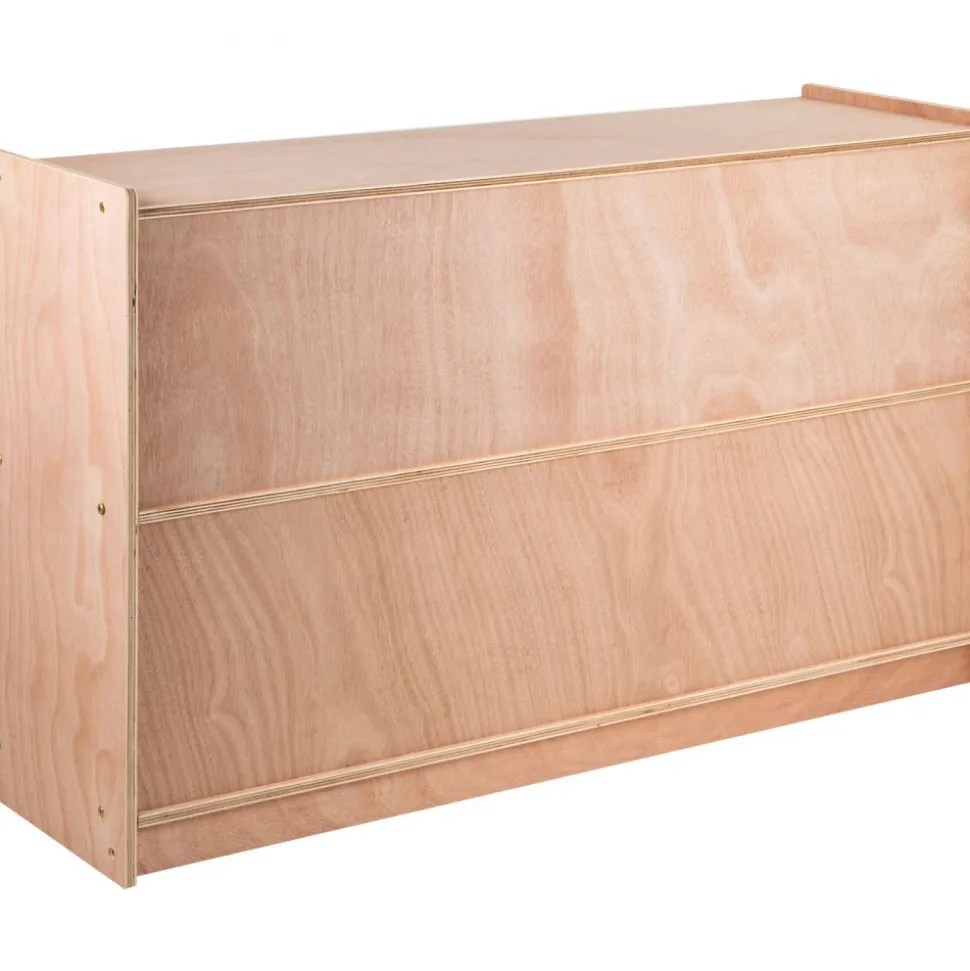 VEVOR Cubby Mobile Tray Storage Cabinet, 20-Compartment Cubby Storage Shelf, Cubby Storage Cabinet 4 x 5, Classroom Cubbies, Classroom Furniture for Home, Daycare and Preschool, Natural