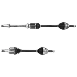 VEVOR CV Axle Shaft Assembly, 2 Pieces Front Left & Right (Driver and Passenger Side), Automotive Replacement CV Joint Axles Pair Compatible with 2004-2010 Toyota Sienna, Alloy Steel & Carbon Steel