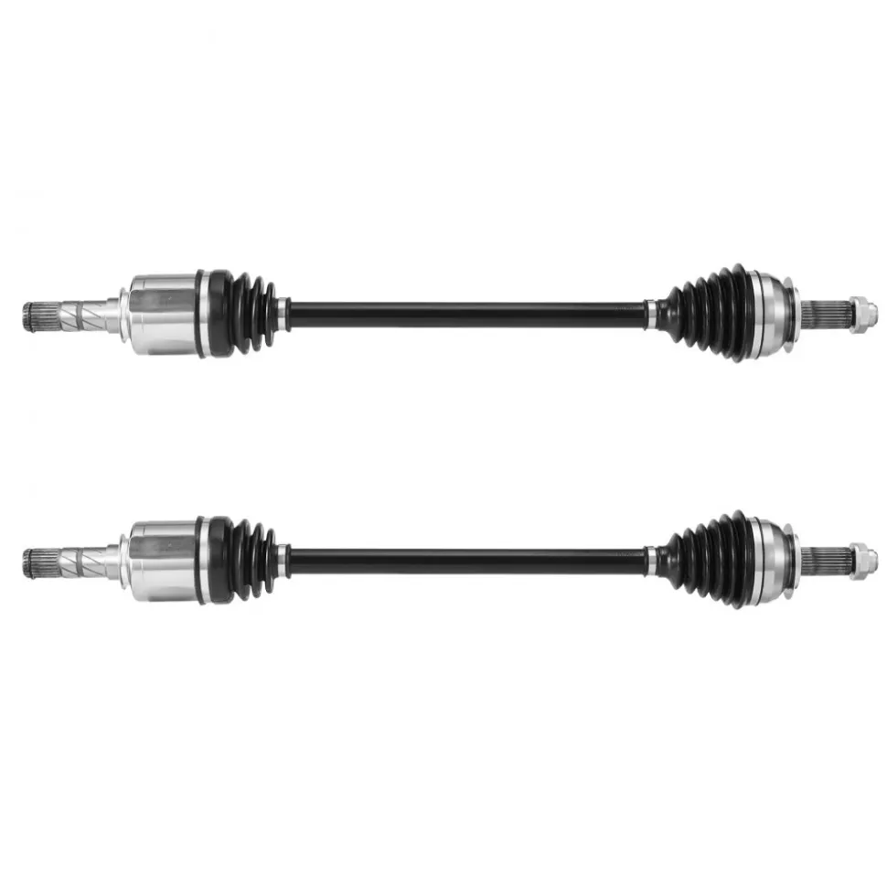 VEVOR CV Axle Shaft Assembly, 2 Pieces Front Left & Right (Driver and Passenger Side), Automotive Replacement Joint Axles Pair Compatible with 2009-2017 Chevrolet Traverse, Alloy Steel & Carbon Steel