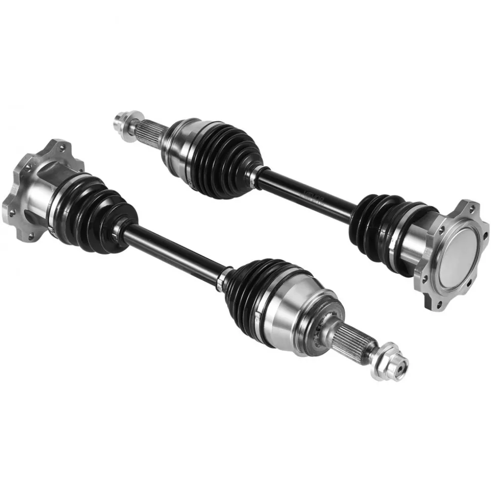 VEVOR CV Axle Shaft Assembly, 2 Pieces Front Left & Right (Driver and Passenger Side), Automotive Replacement CV Axles Pair Compatible with 2007-2020 Cadillac Escalade, Alloy Steel & Carbon Steel